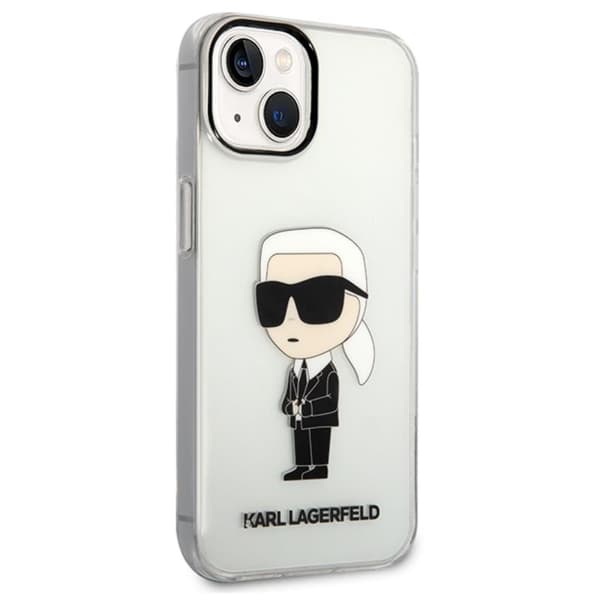 Karl Lagerfeld IML NFT Ikonik - iPhone 14 Plus cover (gennemsigtig)