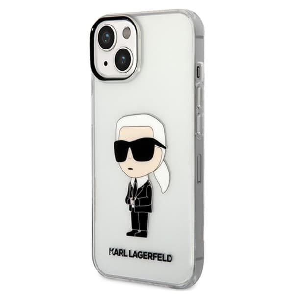 Karl Lagerfeld IML NFT Ikonik - iPhone 14 Plus cover (gennemsigtig)