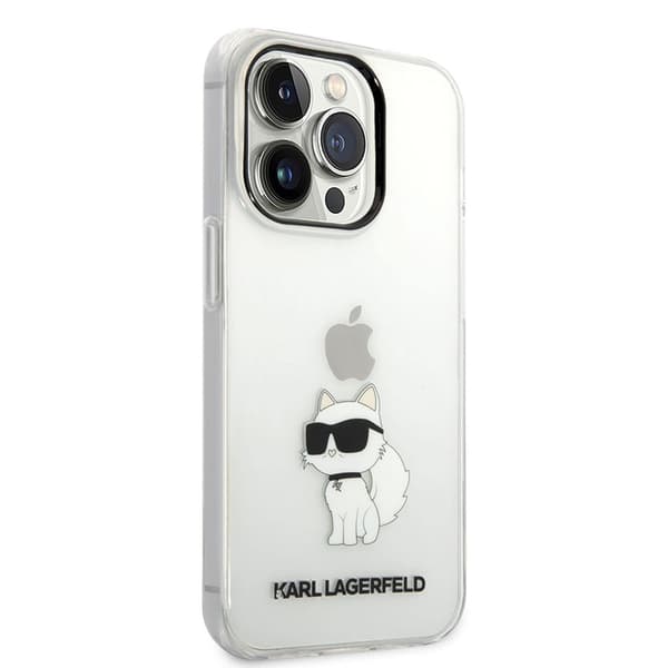 Karl Lagerfeld IML NFT Choupette - iPhone 14 Pro cover (gennemsigtig)