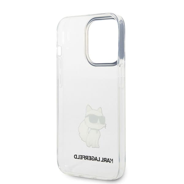 Karl Lagerfeld IML NFT Choupette - iPhone 14 Pro cover (gennemsigtig)