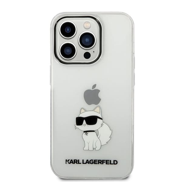 Karl Lagerfeld IML NFT Choupette - iPhone 14 Pro cover (gennemsigtig)