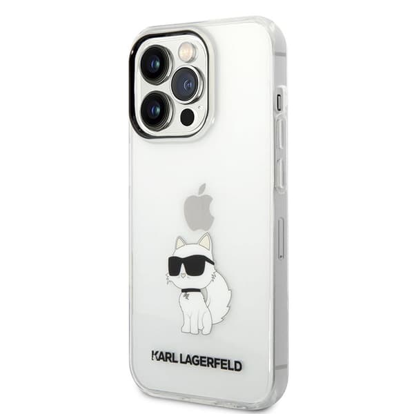 Karl Lagerfeld IML NFT Choupette - iPhone 14 Pro cover (gennemsigtig)