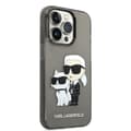 Pikkukuva 3 / 6: Karl Lagerfeld IML Glitter NFT Karl & Choupette - iPhone 14 Pro Max -suojakuori (musta)