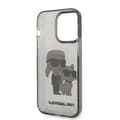 Pikkukuva 5 / 6: Karl Lagerfeld IML Glitter NFT Karl & Choupette - iPhone 14 Pro Max -suojakuori (musta)