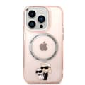Pikkukuva 3 / 8: Karl Lagerfeld IML NFT Karl & Choupette Magsafe - iPhone 14 Pro Max -suojakuori (Vaaleanpunainen)