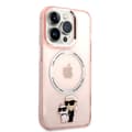 Pikkukuva 4 / 8: Karl Lagerfeld IML NFT Karl & Choupette Magsafe - iPhone 14 Pro Max -suojakuori (Vaaleanpunainen)