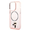 Pikkukuva 6 / 8: Karl Lagerfeld IML NFT Karl & Choupette Magsafe - iPhone 14 Pro Max -suojakuori (Vaaleanpunainen)