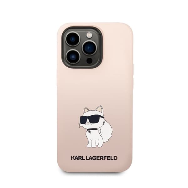 Karl Lagerfeld Silikon NFT Choupette - iPhone 14 Pro Max Skal (Rosa)