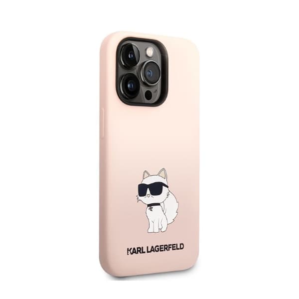 Karl Lagerfeld Silikon NFT Choupette - iPhone 14 Pro Max Skal (Rosa)