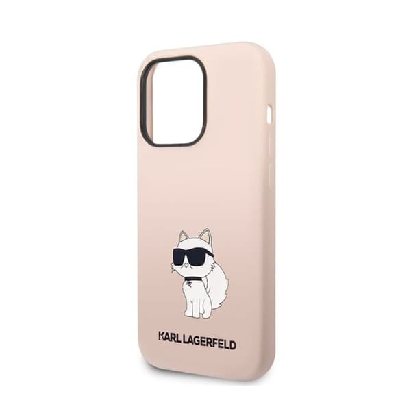 Karl Lagerfeld Silikon NFT Choupette - iPhone 14 Pro Max Skal (Rosa)