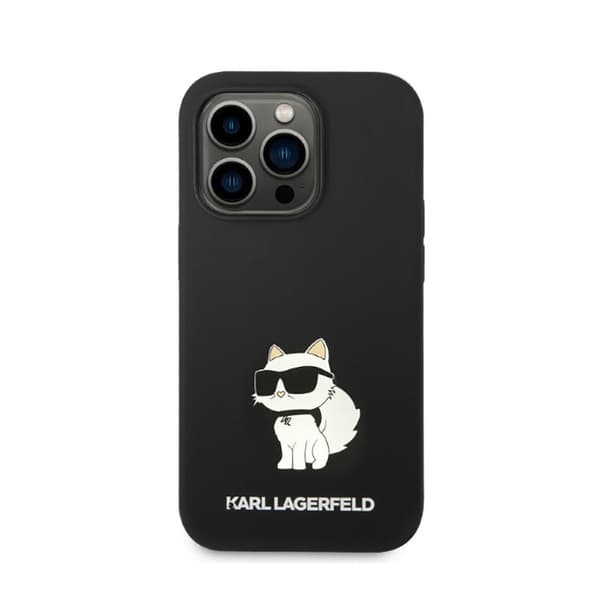 Karl Lagerfeld Silikone NFT Choupette - iPhone 14 Pro Max Etui (Sort)