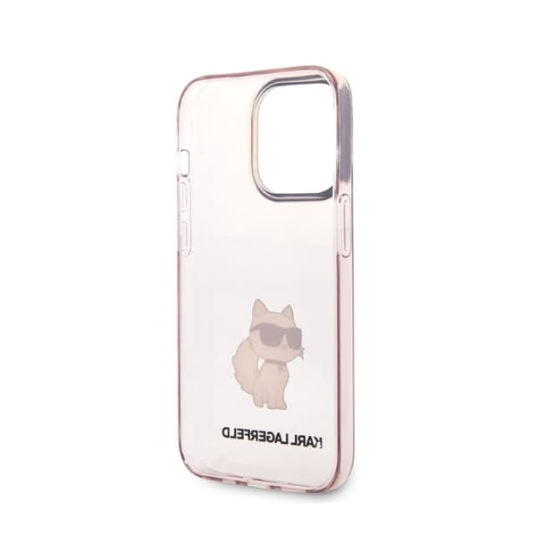 Karl Lagerfeld IML NFT Choupette - iPhone 14 Pro cover (lyserød)