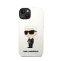 Miniatyrbild 3 av 8: Karl Lagerfeld Silikon NFT Ikonik - iPhone 14 Plus-skal (vitt)
