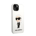 Miniatyrbild 4 av 8: Karl Lagerfeld Silikon NFT Ikonik - iPhone 14 Plus-skal (vitt)