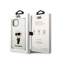 Miniatyrbild 8 av 8: Karl Lagerfeld Silikon NFT Ikonik - iPhone 14 Plus-skal (vitt)