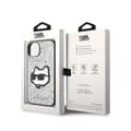 Miniatyrbillede 8 af 8: Karl Lagerfeld NFT Glitter Choupette Patch - iPhone 14 Plus cover (sølv)
