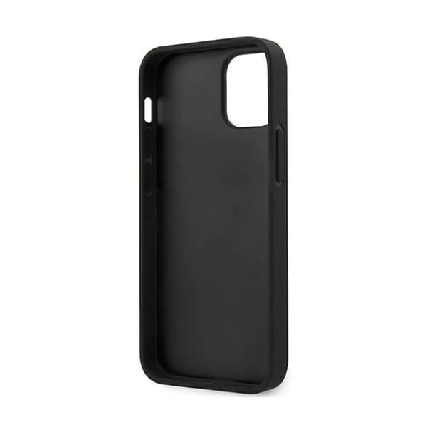 BMW Smooth PU Nahka - iPhone 12 mini -kotelo (Musta)