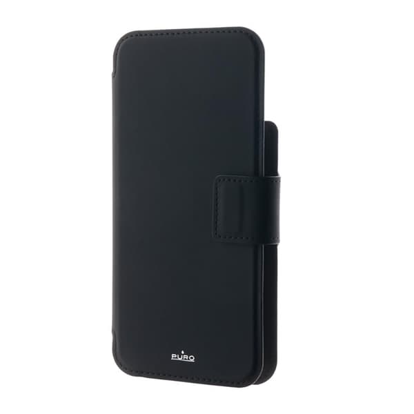 PURO Folio MagSafe -kotelo - iPhone 14 Pro / 13 Pro -kotelo (musta)