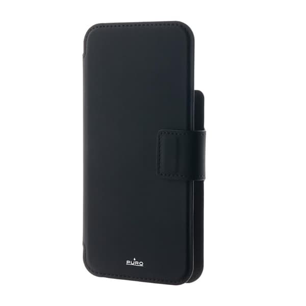 PURO Folio MagSafe-skal - iPhone 15 Plus / 14 Plus / 12 Pro Max-skal (svart)
