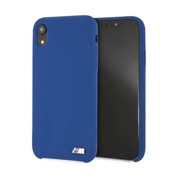 BMW Silicone M Collection - iPhone XR -kotelo (sininen)