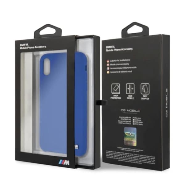 BMW Silikone M Kollektion - iPhone X / Xs Etui (Blå)