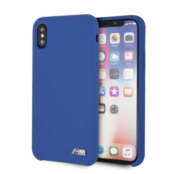 BMW Silikone M Kollektion - iPhone X / Xs Etui (Blå)