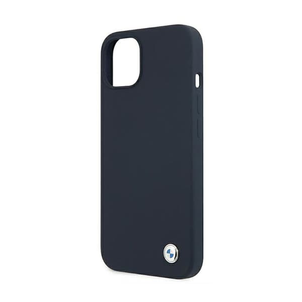 BMW Silikone Signatur Logo - iPhone 13 mini Cover (Marineblå)