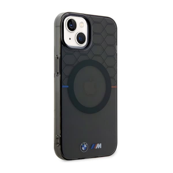 BMW Pattern MagSafe - iPhone 14 Plus etui (grå)