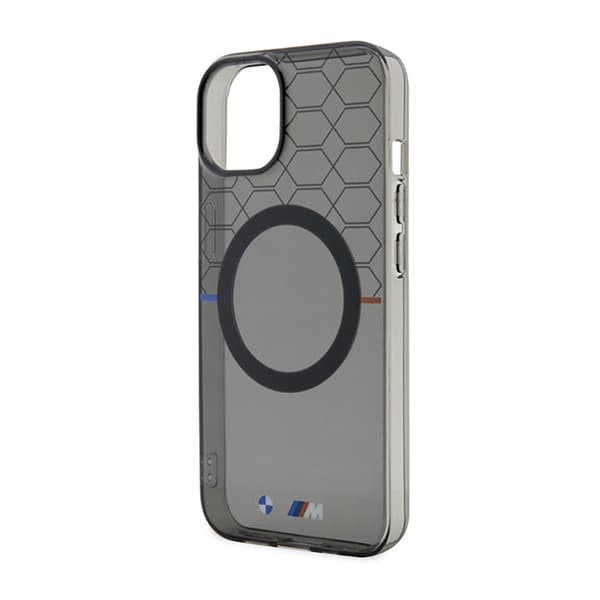 BMW Pattern MagSafe - iPhone 14 Plus etui (grå)