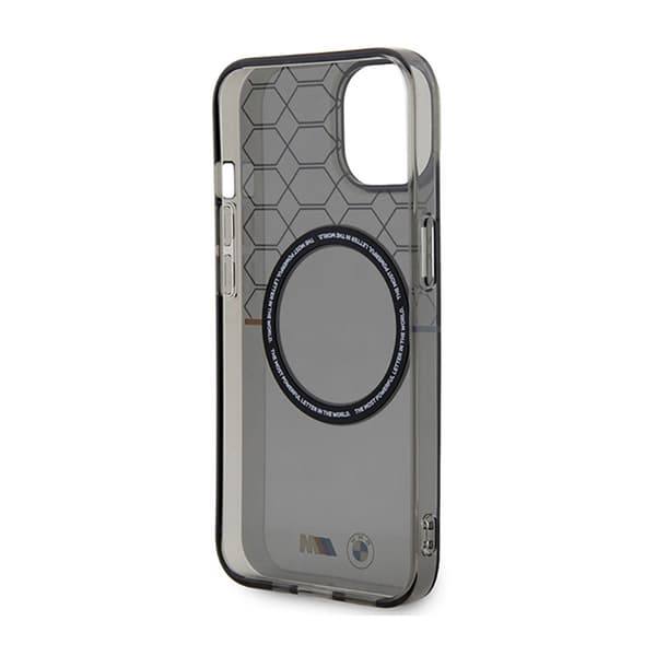 BMW Pattern MagSafe - iPhone 14 Plus etui (grå)
