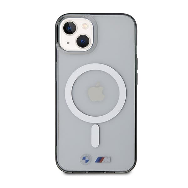BMW Sølvring MagSafe - iPhone 14 Plus cover (gennemsigtig)