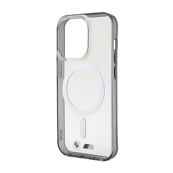 BMW Sølvring MagSafe - iPhone 14 Pro cover (gennemsigtig)