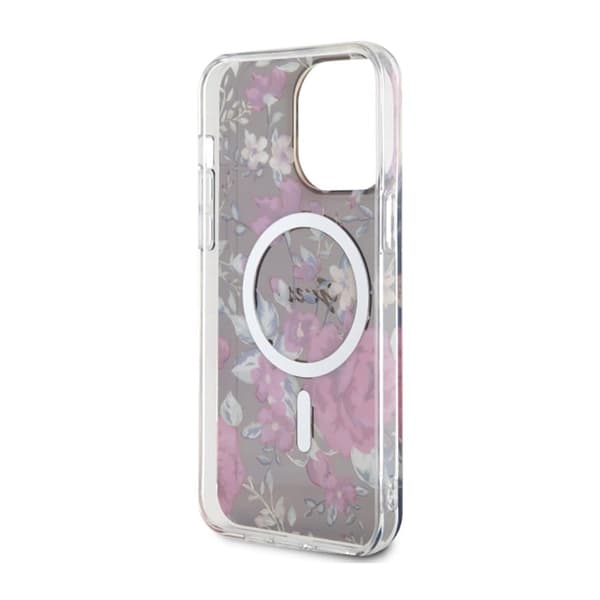 Guess Flower MagSafe - iPhone 14 Pro Max cover (grøn)