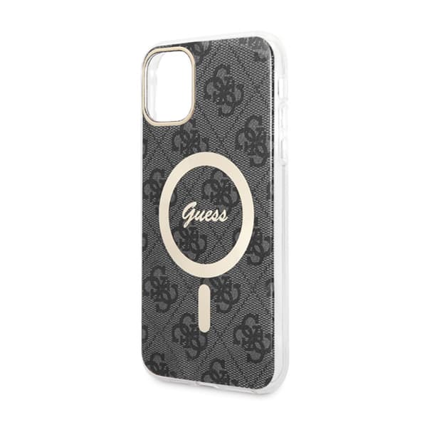 Guess 4G MagSafe - iPhone 11-skal (svart)