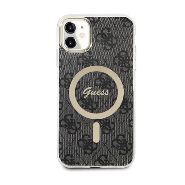 Guess 4G MagSafe - iPhone 11-skal (svart)