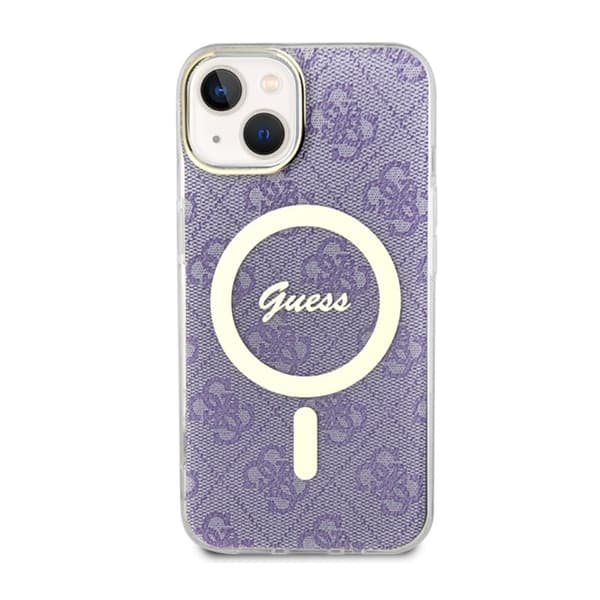 Guess 4G MagSafe - iPhone 14-skal (lila)