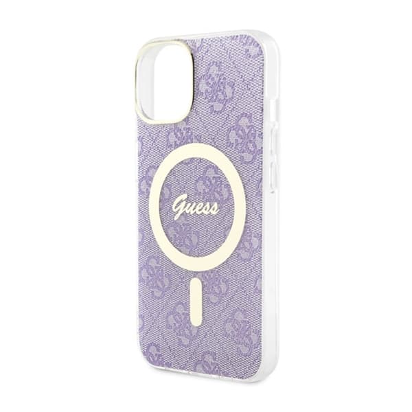 Guess 4G MagSafe - iPhone 14 Plus-skal (lila)