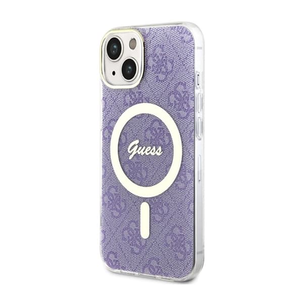 Guess 4G MagSafe - iPhone 14 Plus-skal (lila)
