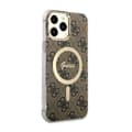 Miniatyrbillede 4 af 8: Guess 4G MagSafe - iPhone 13 Pro Max cover (brun)