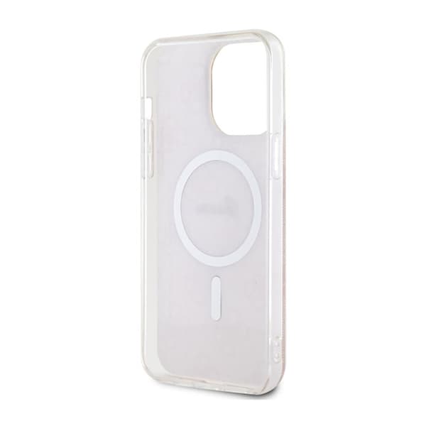 Guess 4G MagSafe - iPhone 14 Pro Max -suojakuori (vaaleanpunainen)