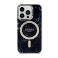 Pikkukuva 3 / 8: Guess Marble MagSafe - iPhone 14 Pro -kotelo (musta)
