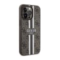 Miniatyrbillede 4 af 8: Guess 4G Printed Stripes MagSafe - iPhone 13 Pro Max cover (brun)