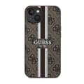 Miniatyrbillede 3 af 8: Guess 4G Printed Stripes MagSafe - iPhone 14 Plus cover (brun)