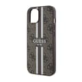 Miniatyrbillede 6 af 8: Guess 4G Printed Stripes MagSafe - iPhone 14 Plus cover (brun)