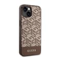 Miniatyrbillede 4 af 8: Guess GCube Stripes MagSafe - iPhone 14 Plus cover (brun)