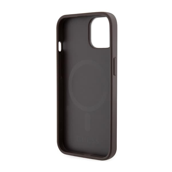 Guess GCube Stripes MagSafe - iPhone 14 Plus cover (brun)