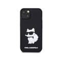 Miniatyrbillede 3 af 8: Karl Lagerfeld 3D Rubber NFT Choupette - iPhone 14 Plus cover (sort)
