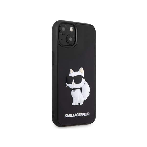 Karl Lagerfeld 3D Rubber NFT Choupette - iPhone 14 Plus cover (sort)