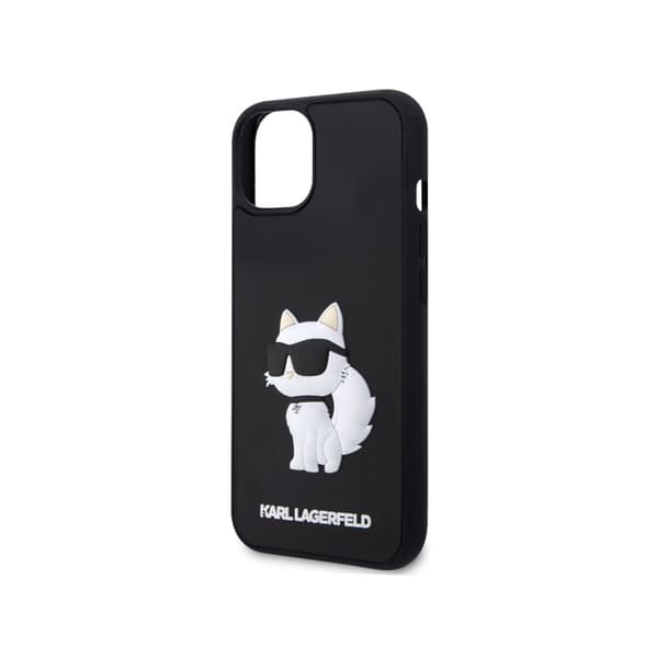 Karl Lagerfeld 3D Rubber NFT Choupette - iPhone 14 Plus cover (sort)