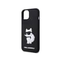 Miniatyrbillede 6 af 8: Karl Lagerfeld 3D Rubber NFT Choupette - iPhone 14 Plus cover (sort)
